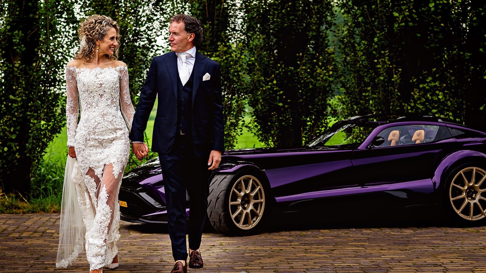 1-minute aftermovie van het bruidspaar Steffie & Leonard – highlights van hun luxe bruiloft verzorgd door een high end weddingplanner